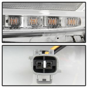 Toyota Tacoma Headlights - SPYDER - APEX Series Projector with Multi-Beam High-Power LED Module - Chrome - `16-`20