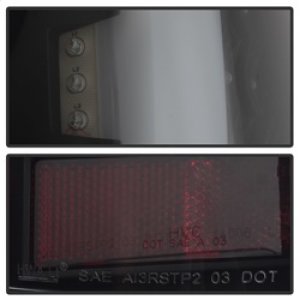 Toyota Tacoma Tail Lights - SPYDER - xTune Light Bar LED - Black Smoke - `05-`15