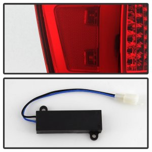 Toyota Tacoma Tail Lights - SPYDER - xTune Light Bar LED - Chrome - `16-`18