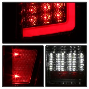 Toyota Tacoma Tail Lights - SPYDER - xTune Light Bar LED - Chrome - `16-`18