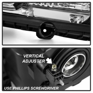 Chevrolet Camaro Headlights - SPYDER - OEM Style Halogen - Chrome - `10-`13