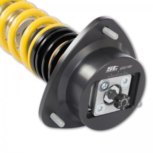 Subaru Impreza Coilover Kit - ST Suspensions - Height Adjustable - Aluminum Top Mounts - Adjustable Damping - `02 - `07