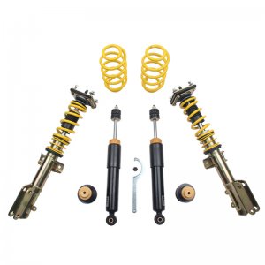 Ford Mustang Coilover Suspension Kit - Front - ST Suspensions - XTA Coilovers with Adjustable Damping - `05-`14
