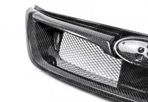 Subaru WRX Front Grille - Seibon - Carbon Fiber - `11-`14