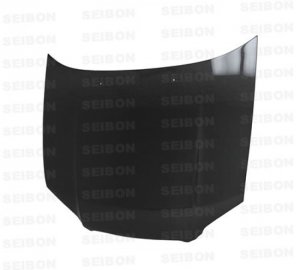 Subaru WRX Hood - Seibon - RS Carbon Fiber - Carbon Fiber - `04-`05