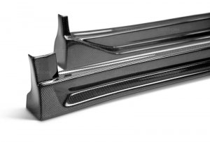 Subaru Impreza Side Skirts - Seibon - CW-style - Carbon Fiber - `04-`05