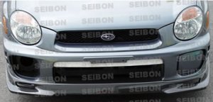 Subaru WRX Front Lip - Seibon - GD Carbon Fiber - Carbon Fiber - `02-`03