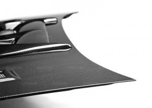 Subaru Impreza Hood - Seibon - CW Carbon Fiber - Carbon Fiber - `04-`05