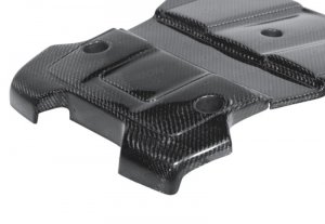 Nissan 370Z Engine Cover - Seibon - Seibon Carbon Fiber - Carbon Fiber - `09-`12