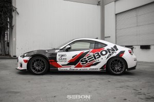 Subaru BRZ Fenders - Seibon - 10mm Wider - Carbon Fiber - `13-`20