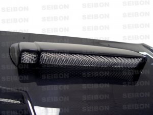 Subaru WRX Hood - Seibon - CWII Carbon Fiber - Carbon Fiber - `02-`03