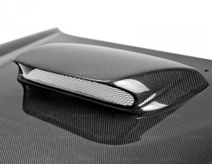 Subaru WRX Hood - Seibon - OEM Carbon Fiber - Carbon Fiber - `02-`03