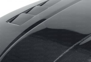 Nissan 350Z Hood - Seibon - TS Carbon Fiber - Carbon Fiber - `02-`06