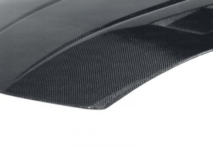 Nissan 350Z Hood - Seibon - TS Carbon Fiber - Carbon Fiber - `02-`06