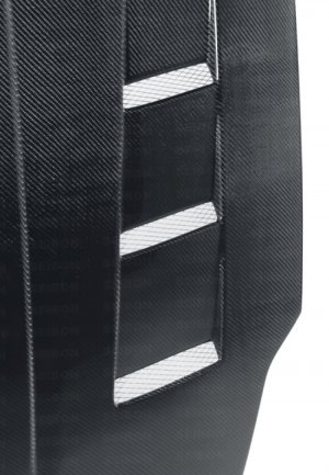 Nissan 350Z Hood - Seibon - TS Carbon Fiber - Carbon Fiber - `02-`06