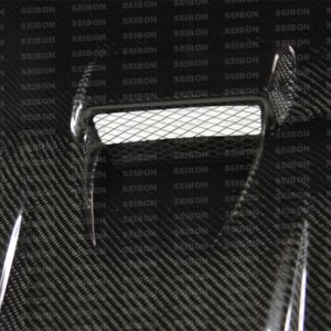 Mitsubishi Lancer Hood - Seibon - DV Style - Carbon Fiber - `08-`09
