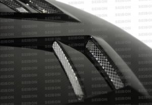Mitsubishi Lancer Hood - Seibon - DV Style - Carbon Fiber - `08-`09