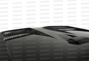 Mitsubishi Lancer Hood - Seibon - DV Style - Carbon Fiber - `08-`09