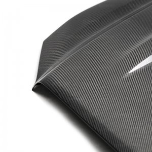 Toyota Tacoma Hood - Seibon - TR-Style Carbon Fiber - Carbon Fiber - `15-`21