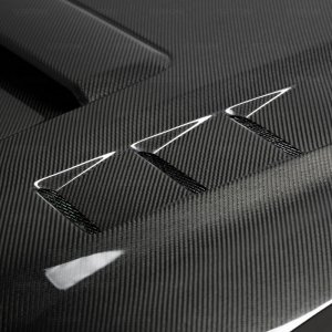 Toyota Tacoma Carbon Fiber Hood - Seibon - TS-Style - `15-`21