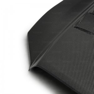 Toyota Tacoma Carbon Fiber Hood - Seibon - TS-Style - `15-`21