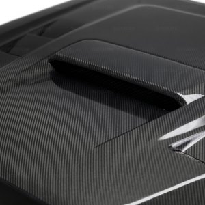 Toyota Tacoma Carbon Fiber Hood - Seibon - TS-Style - `15-`21