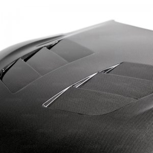 Toyota Supra Hood - Seibon - TSII-Style Double-Sided - Carbon Fiber - 2020