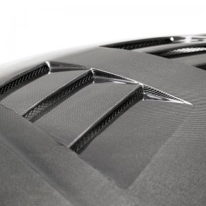 Toyota Supra Hood - Seibon - TSII-Style Double-Sided - Carbon Fiber - 2020