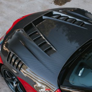 Toyota Supra Hood - Seibon - TV-Style - Carbon Fiber - 2020
