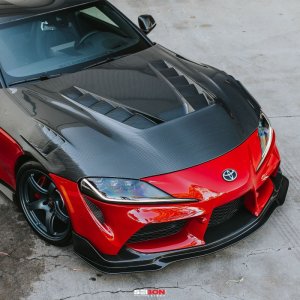Toyota Supra Hood - Seibon - TV-Style - Carbon Fiber - 2020