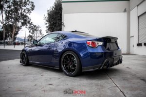 Subaru BRZ Rear Lip - Seibon - KC Style - Carbon Fiber - `13-`20