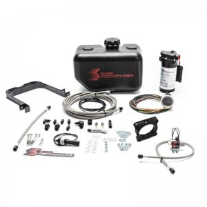Ford Mustang Boost Cooler Kit - Snow Performance - Stage II Water Methanol Injection with SS Braid Line & 4AN - 2015
