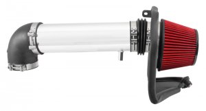 Dodge Challenger Performance Air Intake - Spectre - Air Intake Performance Kit - Polished w/Red - `11-`17