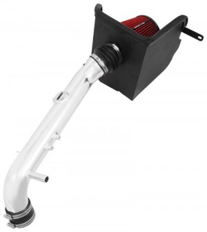 Toyota Tacoma Performance Air Intake - Spectre - Cold Air Intake - Polished w/Red Filter - `12-`16