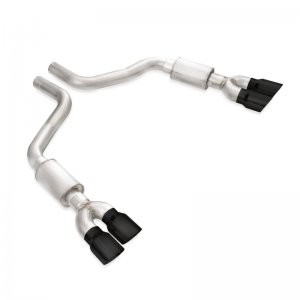 Dodge Challenger Performance Exhaust - Rear - Stainless Works - Legend Axle Back - Black-Out - `15-`21