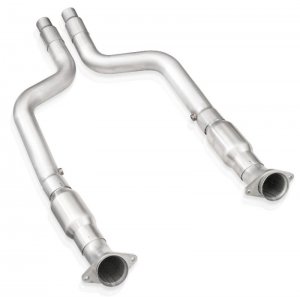 Dodge Challenger Performance Exhaust - Stainless Works - High-Flow Catted Midpipe Kit - `15-`21