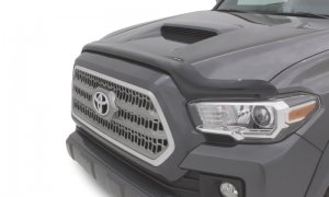 Toyota Tacoma Hood Deflector - Stampede - Vigilante Premium - Smoke - `12-`15