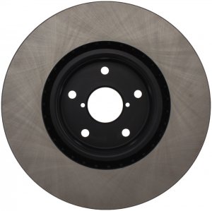 Subaru Impreza Brake Rotor (1) - Front - Stoptech - High Carbon CRYO-STOP - Black - `05-`14