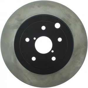 Subaru Impreza Brake Rotor (1) - Rear - Stoptech - Premium High-Carbon CRYO - Black - `08-`14