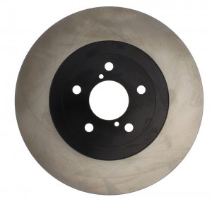 Subaru Forester Brake Rotor (1) - Front - Stoptech - CRYO-STOP - Black - `03-`08