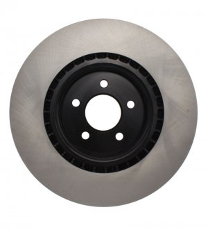 Ford Mustang Brake Rotor (1) - Front - Stoptech - Premium Cryostop - Black - `07-`14