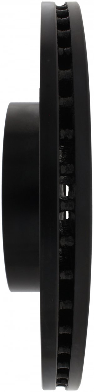 Nissan 350Z Brake Rotor (1) - Right Front - Stoptech - Slotted & Drilled Sport Rotor - Black - `02-`05