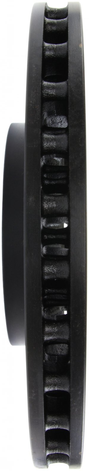 Nissan 350Z Brake Rotor (1) - Front Right - Stoptech - Slotted & Drilled - Black - `03-`08