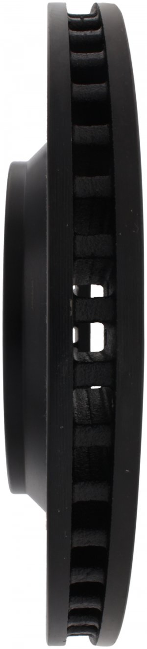 Ford Mustang Brake Rotor (1) - Front Left - Stoptech - Slotted/Drilled - Black - `05-`14