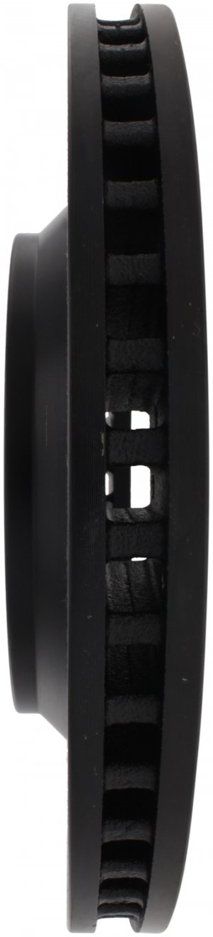 Ford Mustang Brake Rotor (1) - Front Right - Stoptech - Slotted & Drilled - Black E-Coated - `05-`14