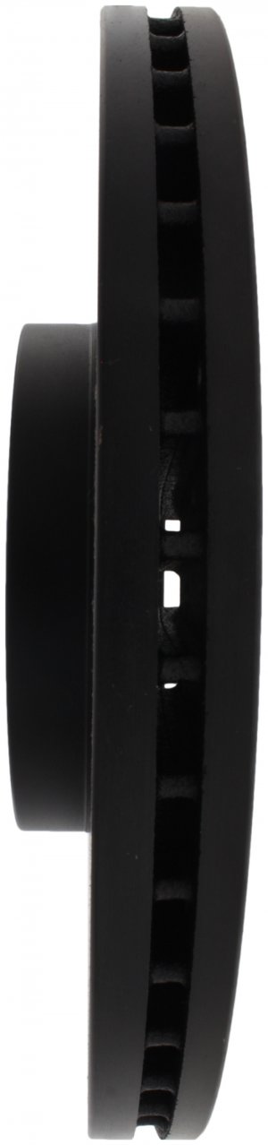 Nissan 350Z Brake Rotor (1) - Front Left - Stoptech - Drilled Sport - Black E-Coated - `06-`09