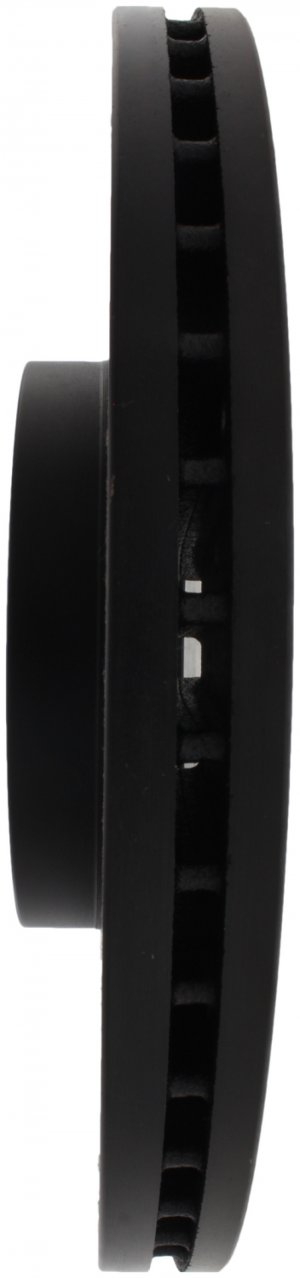 Nissan 350Z Brake Rotor (1) - Front Right - Stoptech - Drilled Sport - Black - `06-`09