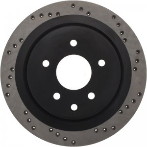Nissan 350Z Brake Rotor (1) - Rear Left - Stoptech - Sport Cryo Drilled - `06-`09