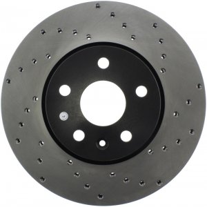 Chevrolet Camaro Brake Rotor(s) (1) - Front Left - Stoptech - Drilled Sport - Black - `10-`15