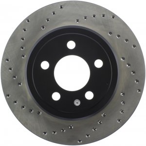 Dodge Challenger Brake Rotor (1) - Rear Right - Stoptech - Drilled Sport - Black E-Coated - `09-`16